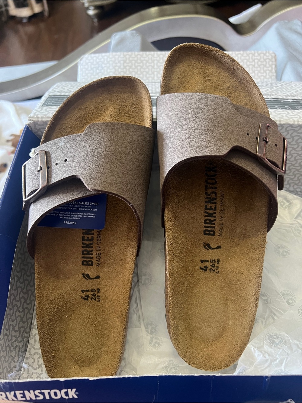 Birkenstock Catalina Sandal Women’s - Navy Blue Box Label